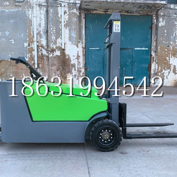 牡丹区小型电动叉车1吨2吨步行站驾式电瓶堆高充电装卸车液压升降车铲车